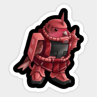 MS-06S Zaku II Gunbirb Sticker